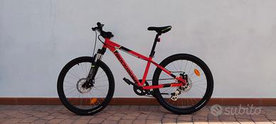 MTB bambini  da 24" rossa