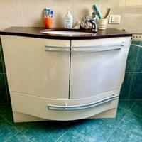 Mobile lavabo bagno top in pietra Starlight