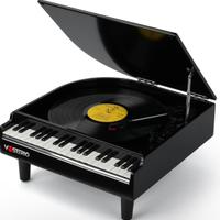 NUOVO Vosterio Vinile Giradischi Bluetooth Vintage