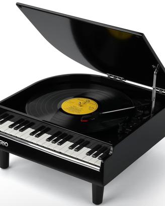 NUOVO Vosterio Vinile Giradischi Bluetooth Vintage