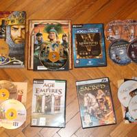 Giochi pc Age of Empires, Heroes of MAM, Morrowind