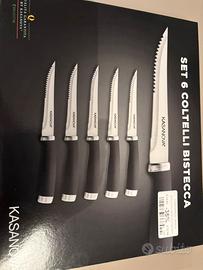 Set 6 coltelli bistecca Kasanova