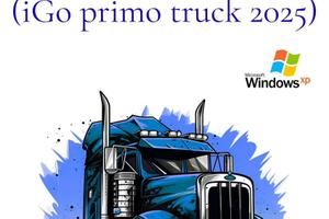 Scheda Sd per navigatore tir (iGo primo truck 2025