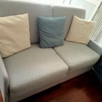 Divano letto con rete e materasso