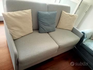 Divano letto con rete e materasso