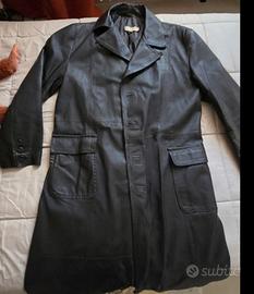 giacca lunga donna vera pelle