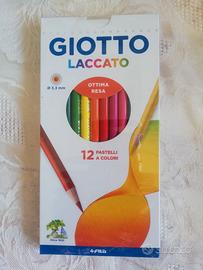 12 pastelli GIOTTO LACCATO