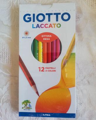 12 pastelli GIOTTO LACCATO