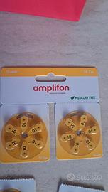 batterie apparecchio acustico Amplifon n.10 zas