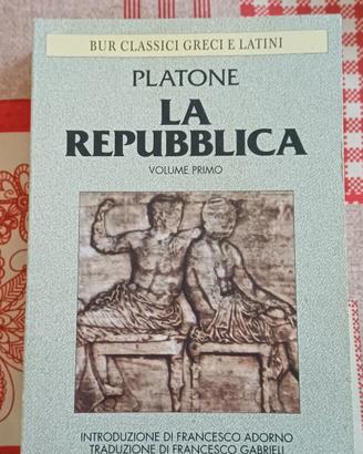 Platone- La repubblica volume primo