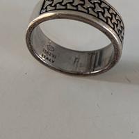 Anello argento uomo zancan
