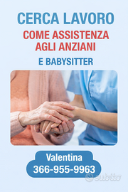 Assistenza agli anziani e babysitter
