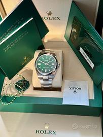 Rolex Oyster Perpetual 41 Green