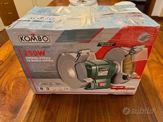 SMERIGLIATRICE DA BANCO DOPPIA FUNZIONE 250W