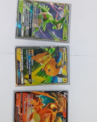 Lotto Carte Pokémon GX e V