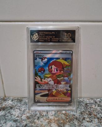 Pokémon Clown SR 165/086 SV11W JAP AGS 10 Pristine