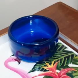 CIOTOLA POSACENERE BLU COBALTO MURANO VINTAGE