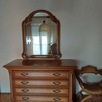 camera da letto in legno
