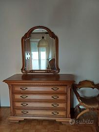 camera da letto in legno