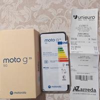 Motorola G35 5G 256Gb Unieuro come nuovo
