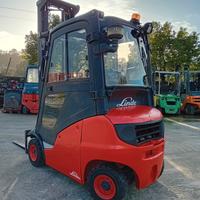 Muletto linde diesel H16 triplex cabinato