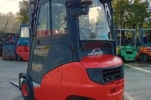 Muletto linde diesel H16 triplex cabinato