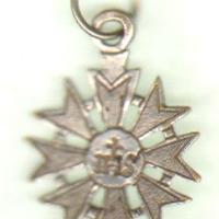 Medaglia Compagnia di Gesu' in argento