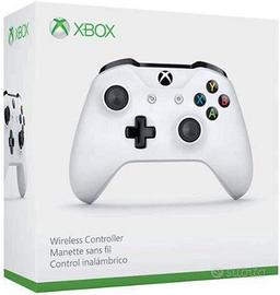 Xbox Microsoft One, Controller Wireless, Bianco
