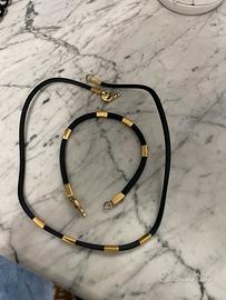 Collana e bracciale uomo Baraka