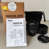 NIKON NIKKOR 85MM T/1.8G