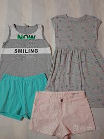 set abbigliamento bambina 9/10 anni