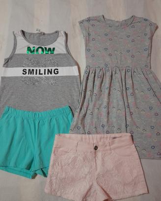 set abbigliamento bambina 9/10 anni