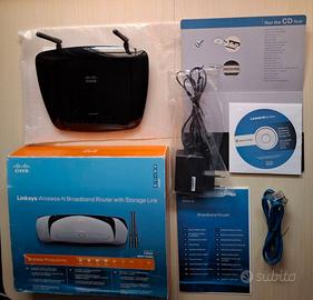 Cisco Linksys WRT160NL-EZ V1 Router a banda larga