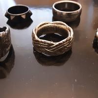 Anelli irlandesi, celtici, ecc. in acciaio