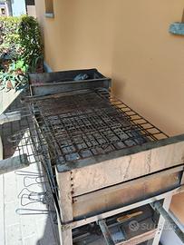 barbecue tutto in acciaio
