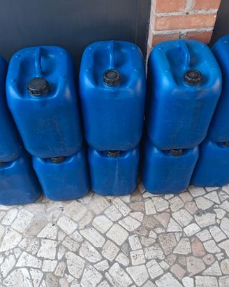 Taniche 20 litri 10 pezzi