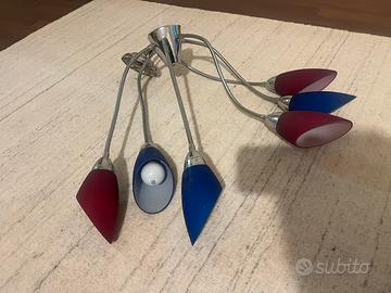 Lampadario Polipó De Majo 6 luci