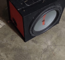 Subwoofer in cassa doppia bobina 2x130rms 38cm