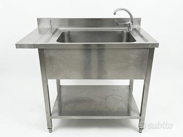 Lavello inox monovasca