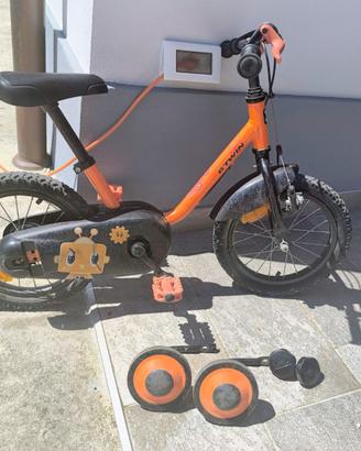 Bici Bwin con rotelle