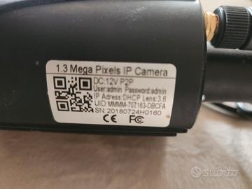 4 telecamere di sorveglianza 