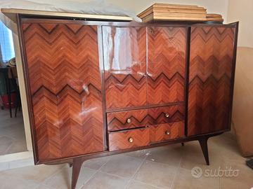 Credenza soggiorno bar anni 40/50