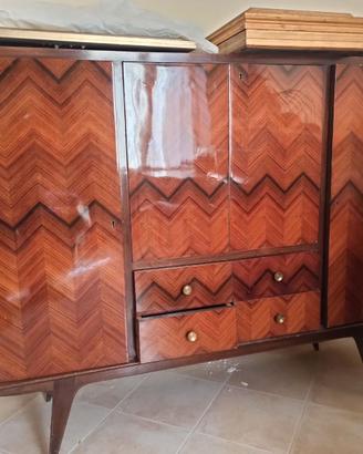 Credenza soggiorno bar anni 40/50