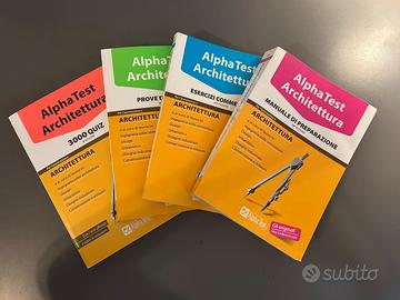 *USATO* Kit Alpha Test Architettura TEST ARCHED