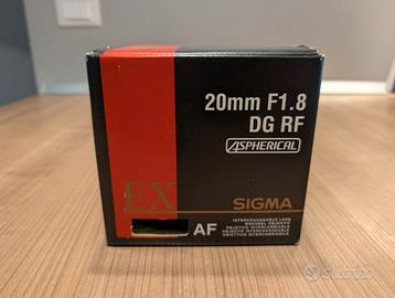 Sigma 20mm F1.8 EX DG RF (Canon EF)