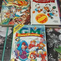 lotto 10 fumetti  giovani marmotte 