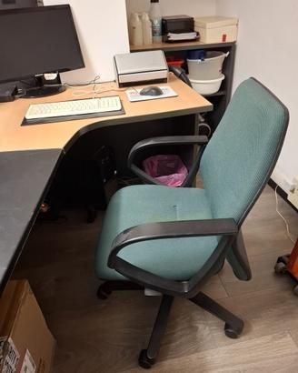 Sedia da scrivania con ruote