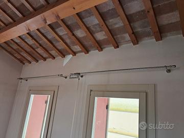 Bastoni tende acciaio inox componibili