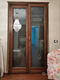 Infissi  taglio termico legno massello e alluminio