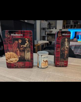 Scatole latta vintage 